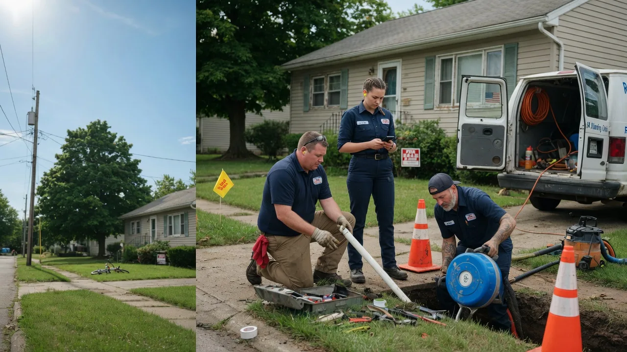 Sewer Line Repair in South Heights, PA near me